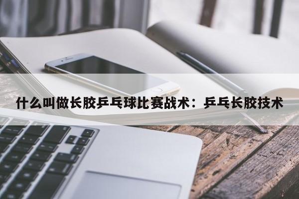 什么叫做长胶乒乓球比赛战术：乒乓长胶技术